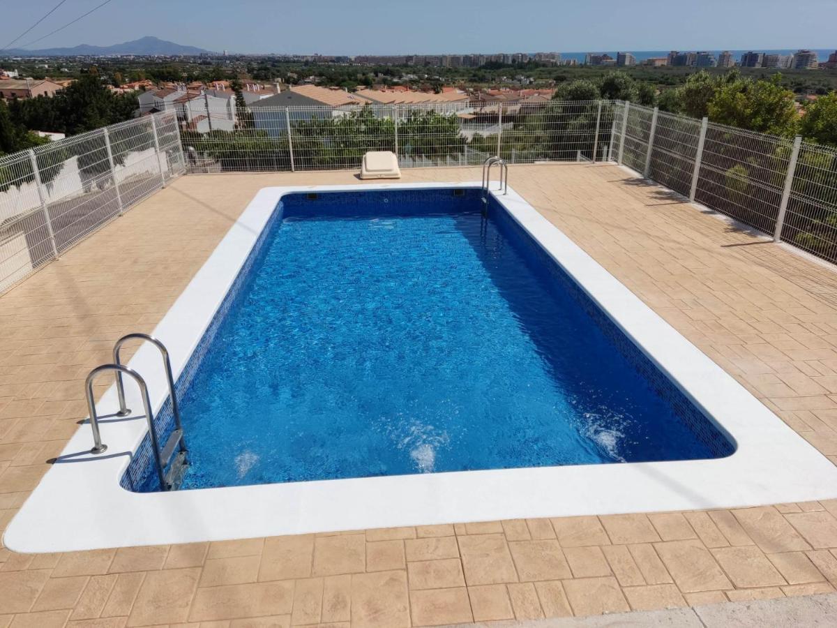 Villa CALA HOUSE II Luminoso adosado con vistas parking y piscina comunitaria Peñíscola Exterior foto