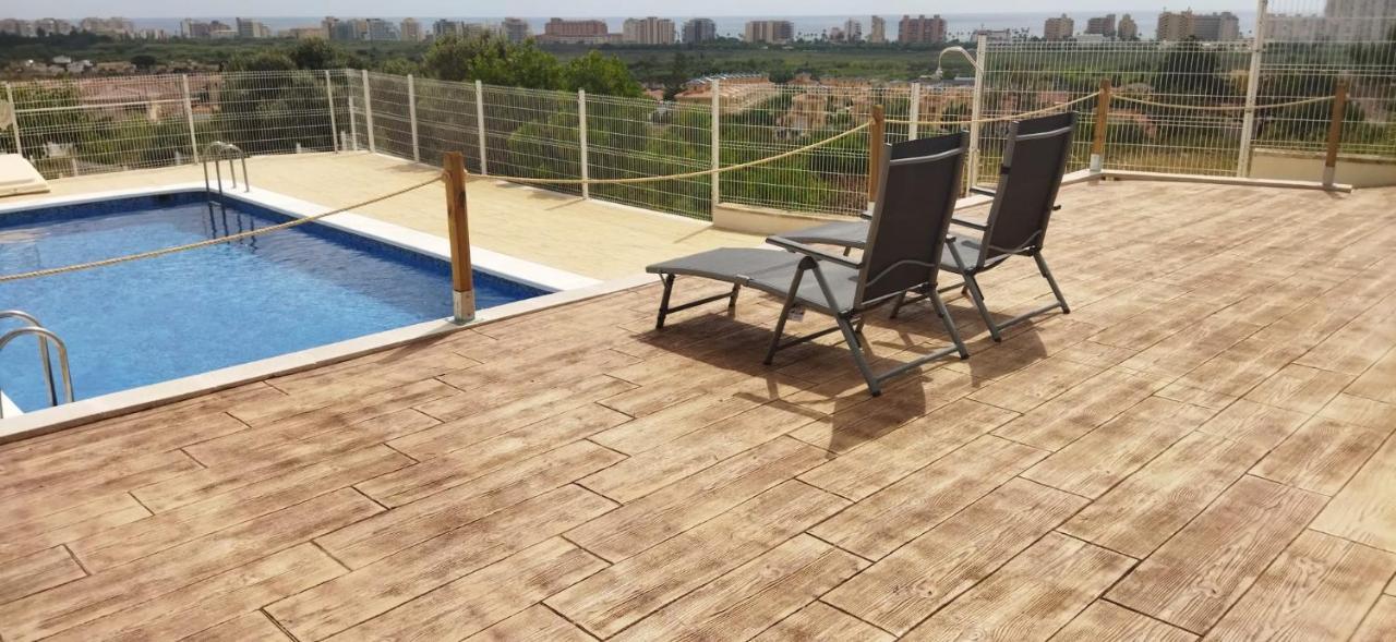 Villa CALA HOUSE II Luminoso adosado con vistas parking y piscina comunitaria Peñíscola Exterior foto